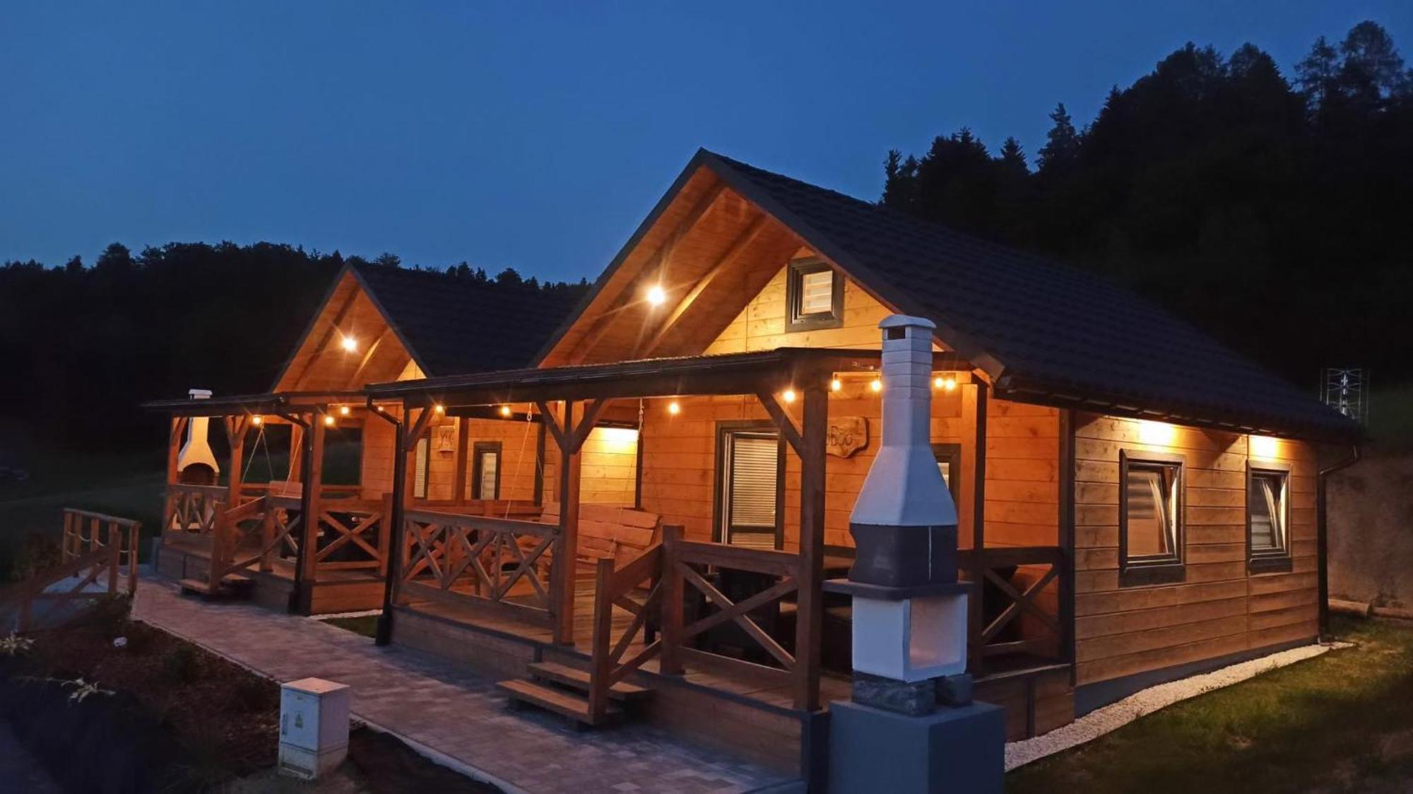 Chatka Niedzwiadka Bezmichowa Dolna Extérieur photo