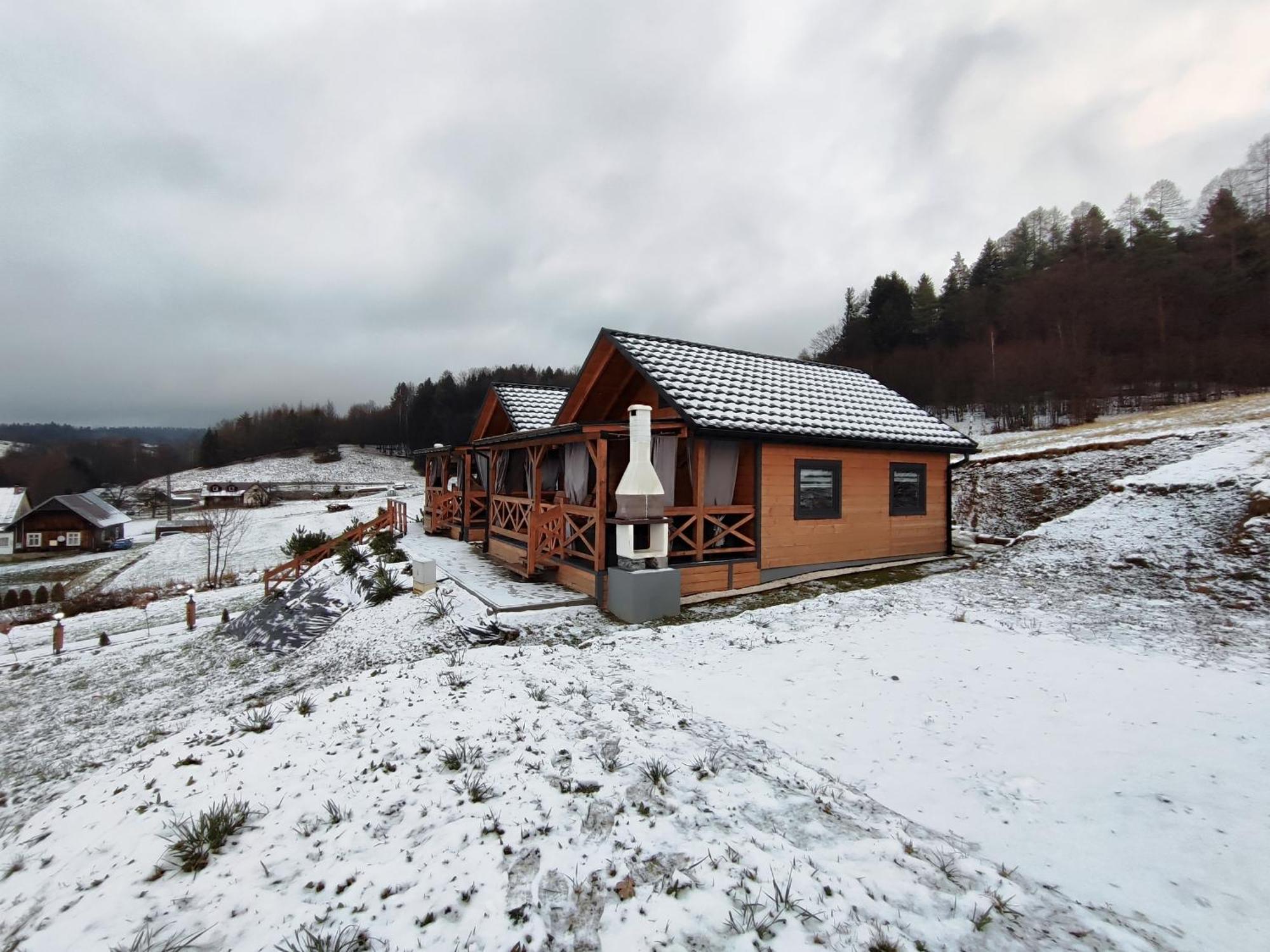 Chatka Niedzwiadka Bezmichowa Dolna Extérieur photo